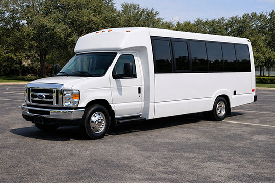 18-passenger mini coach Houston